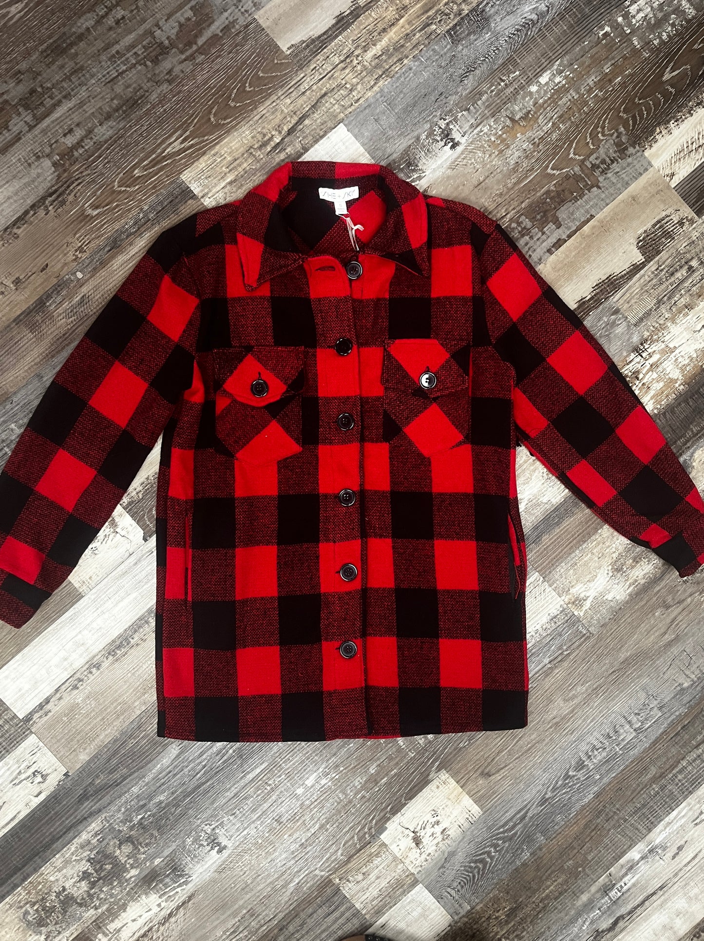 Plaid Fringed Shacket