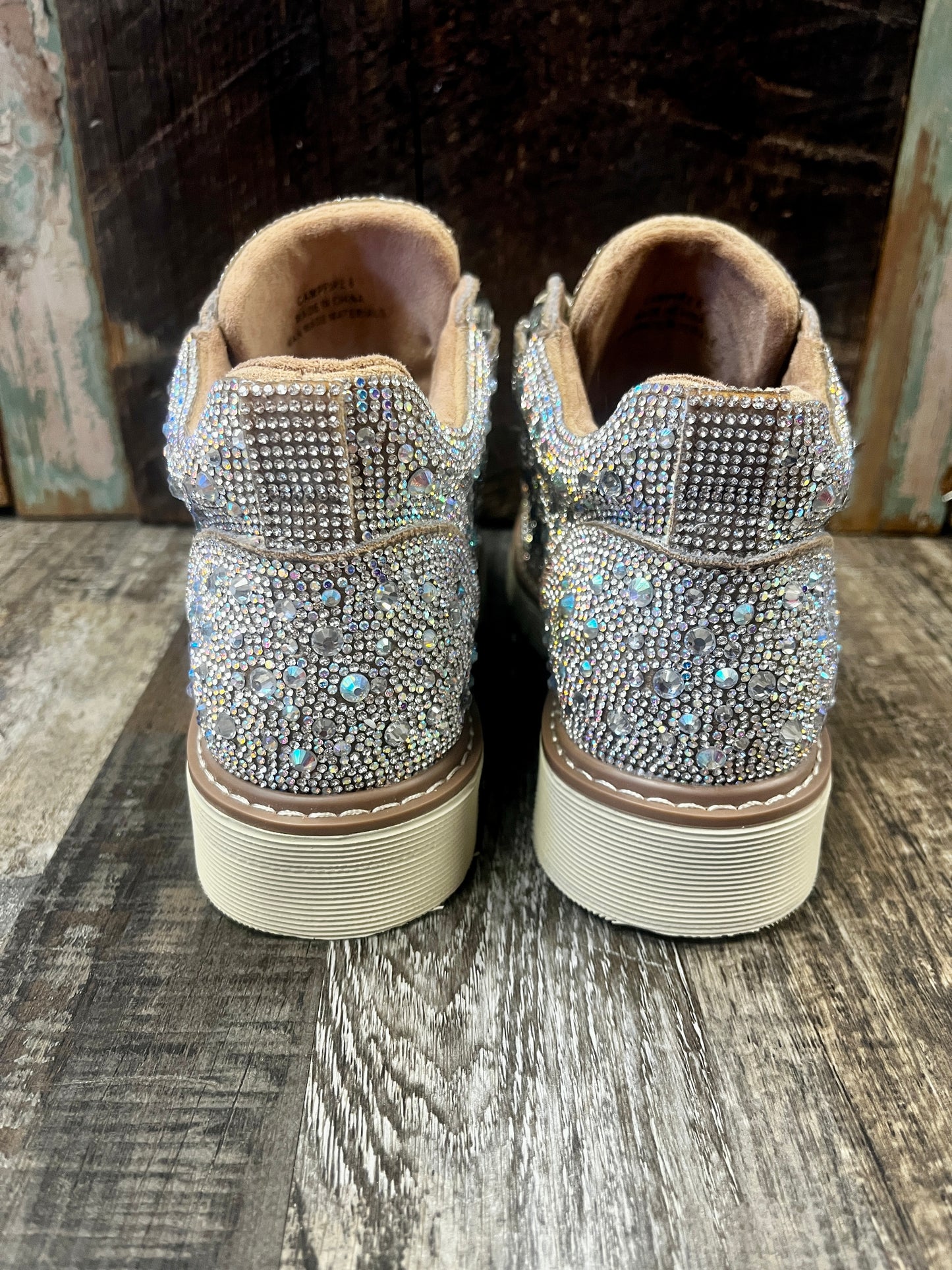 Corky's Campfire Rhinestone Booties