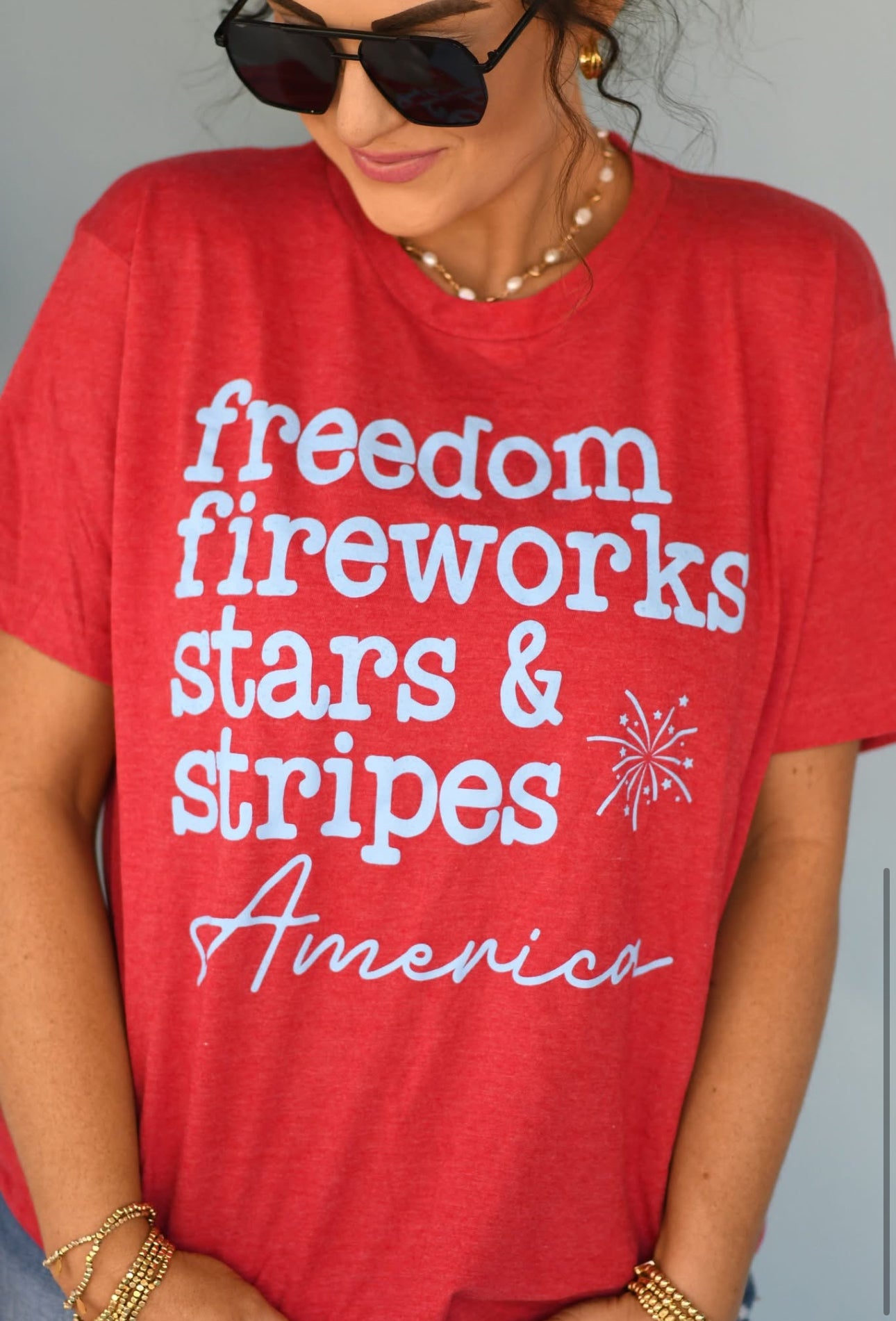 Freedom & Fireworks Tee