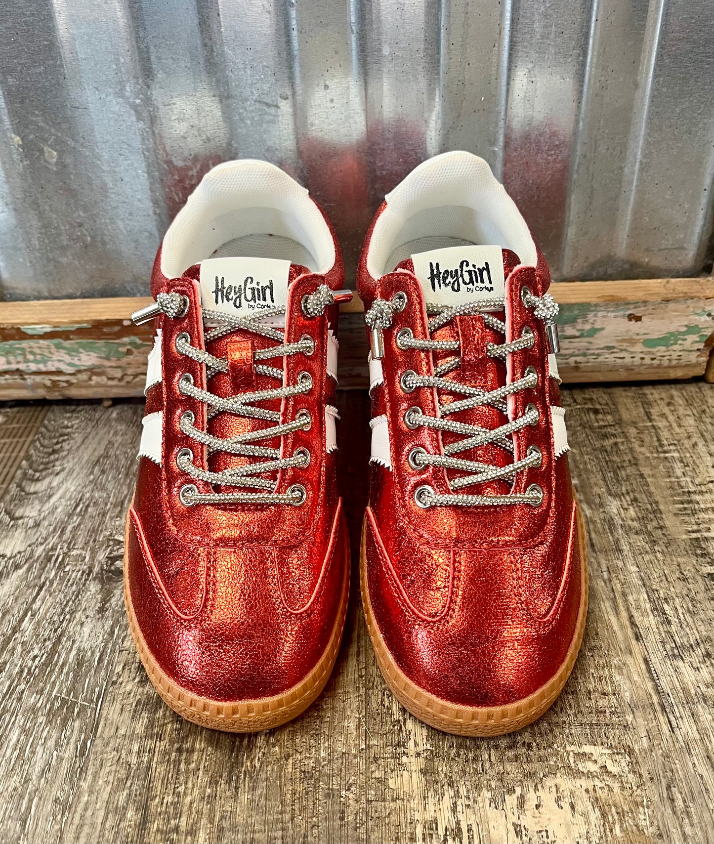 Heads Up Red Metallic