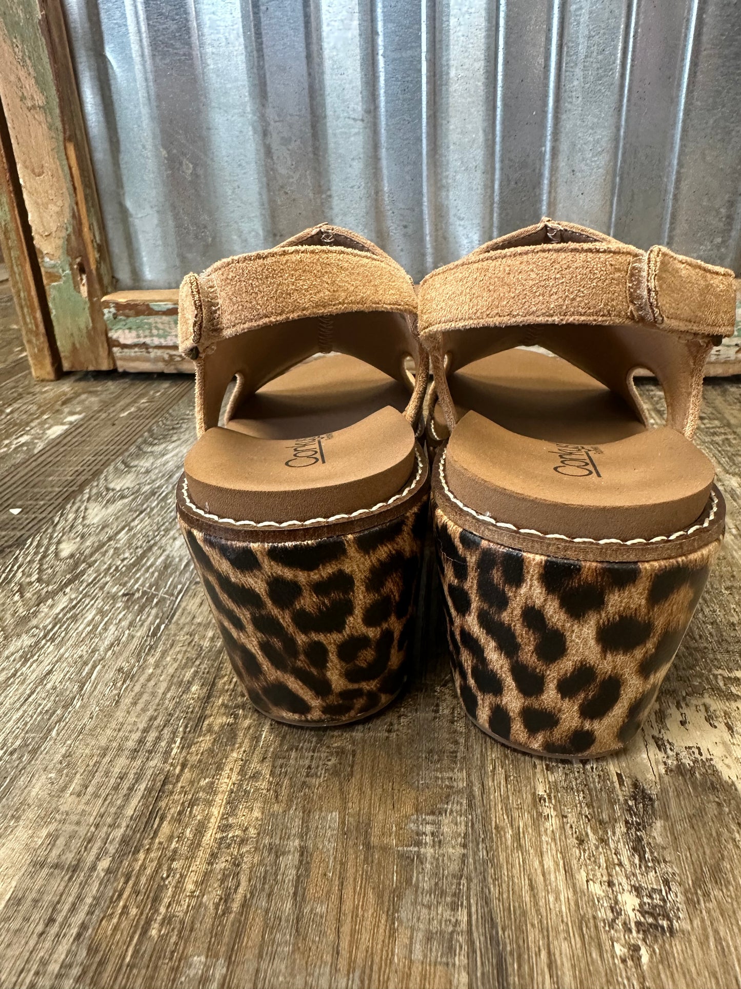 Carley Camel Leopard