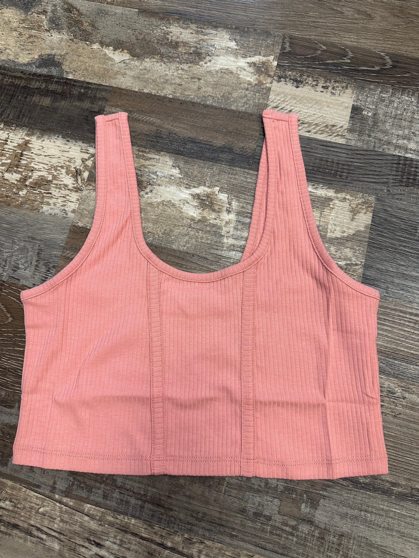 Rib Crop Tank