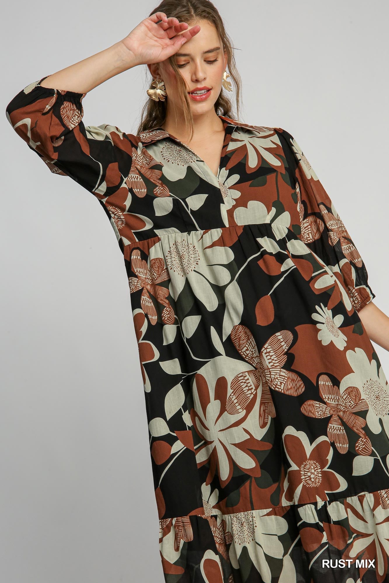 Floral Abstract Dress