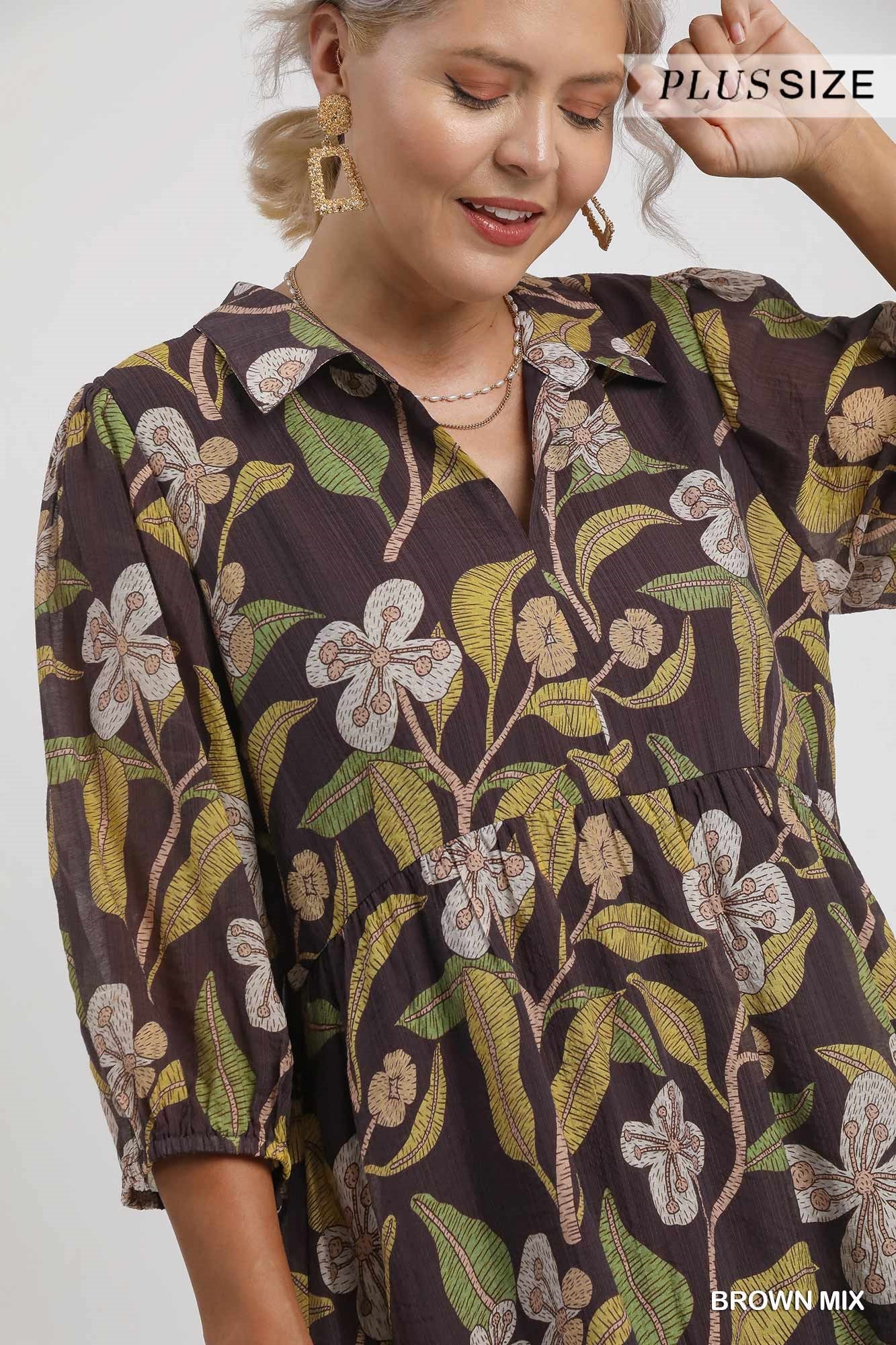 Mix It Up Floral Dress
