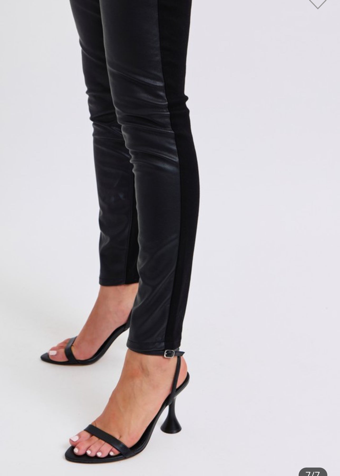 JB Denim/Leather Jeans