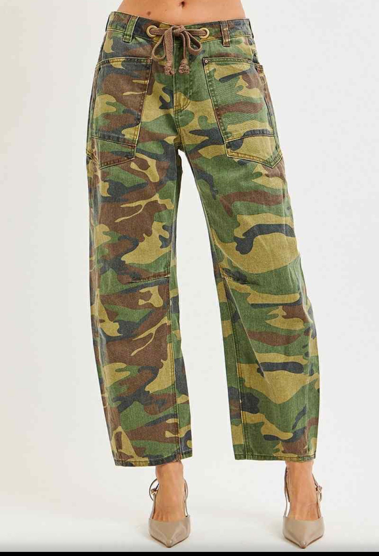 Camo Slung Pants
