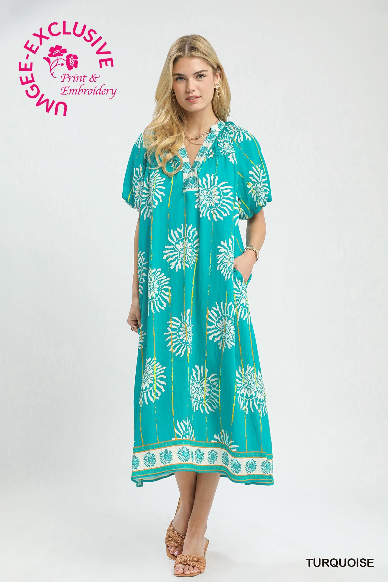 Turquiose Waters Dress