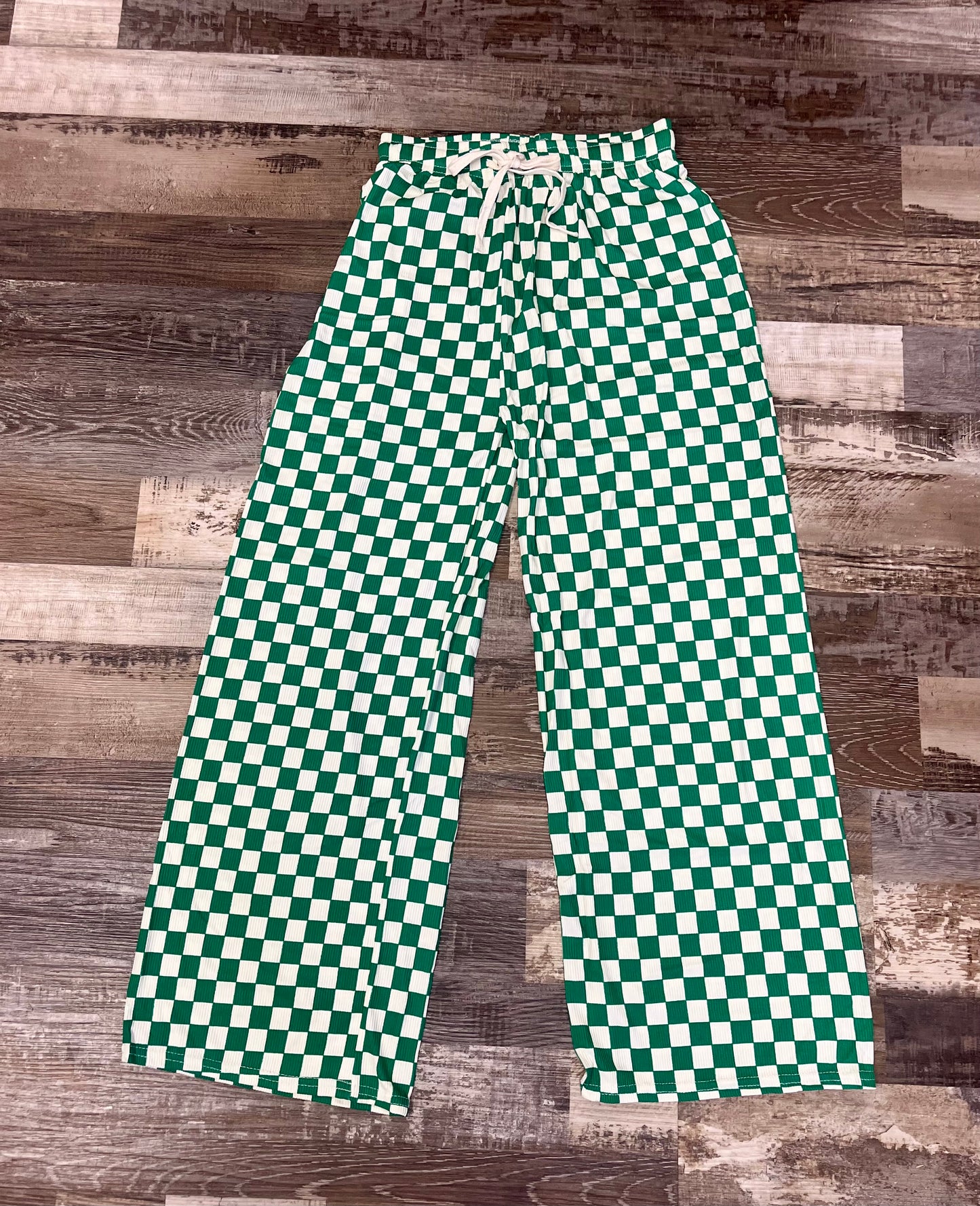 Checkered Pants