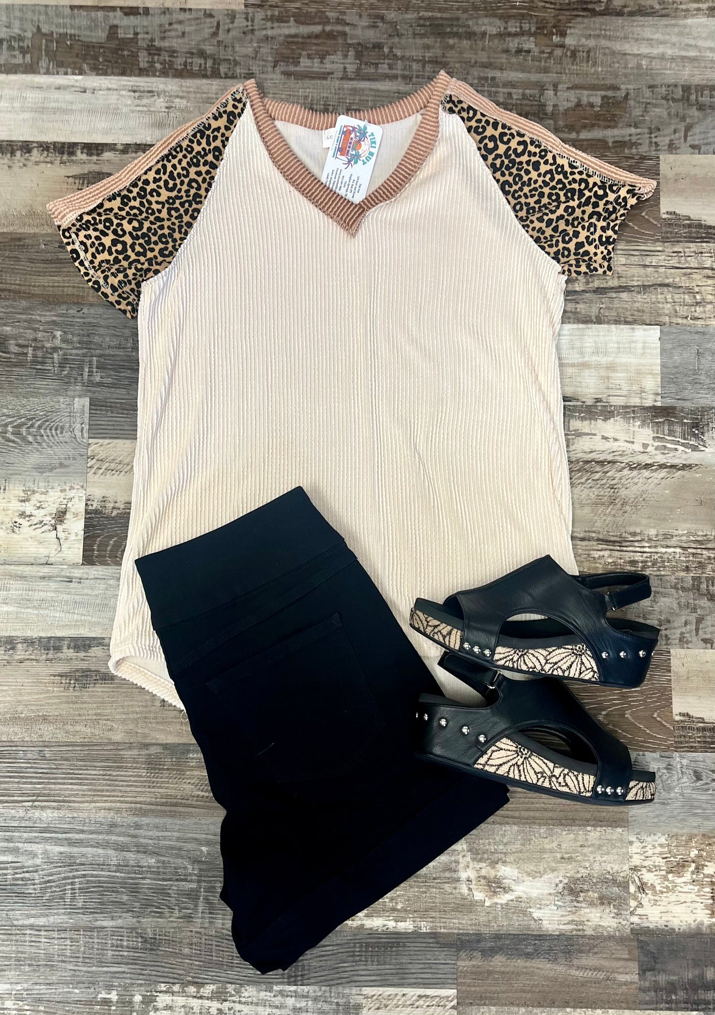 Once Upon a Leopard Top