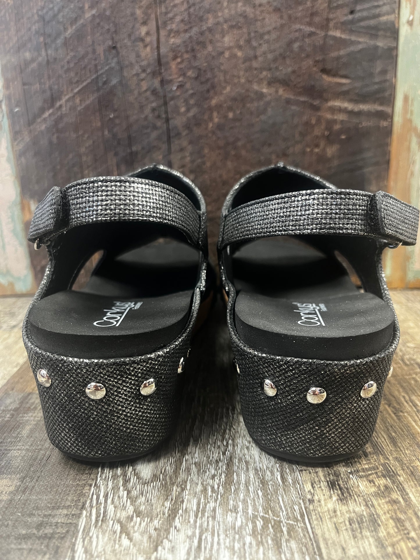 Volta Black Wedge