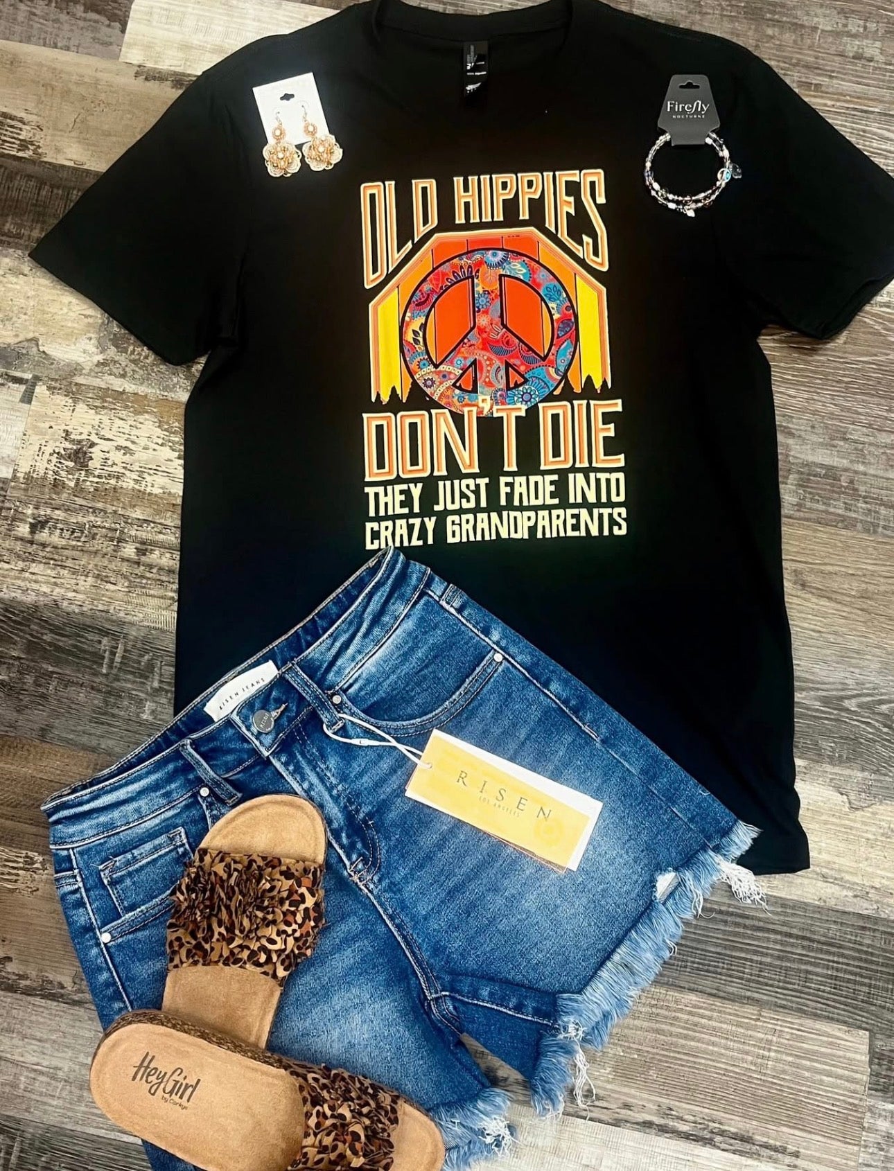 Old Hippies Tee