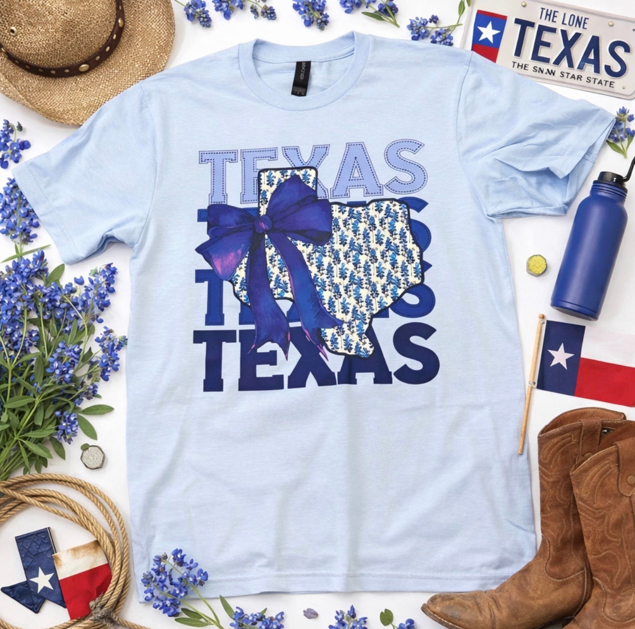 Texas Bluebonnet Tee
