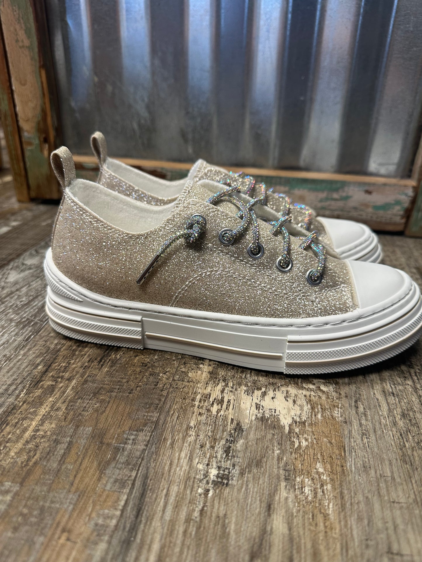 Aman Glitter Sneaker