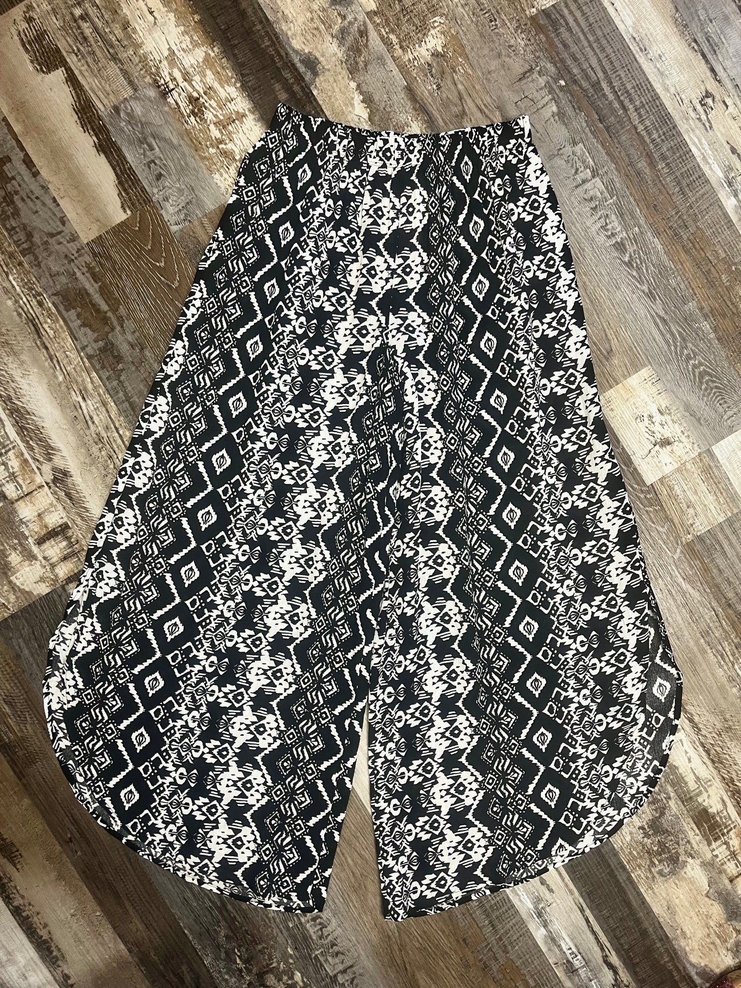 Geo Print Gauze Pants