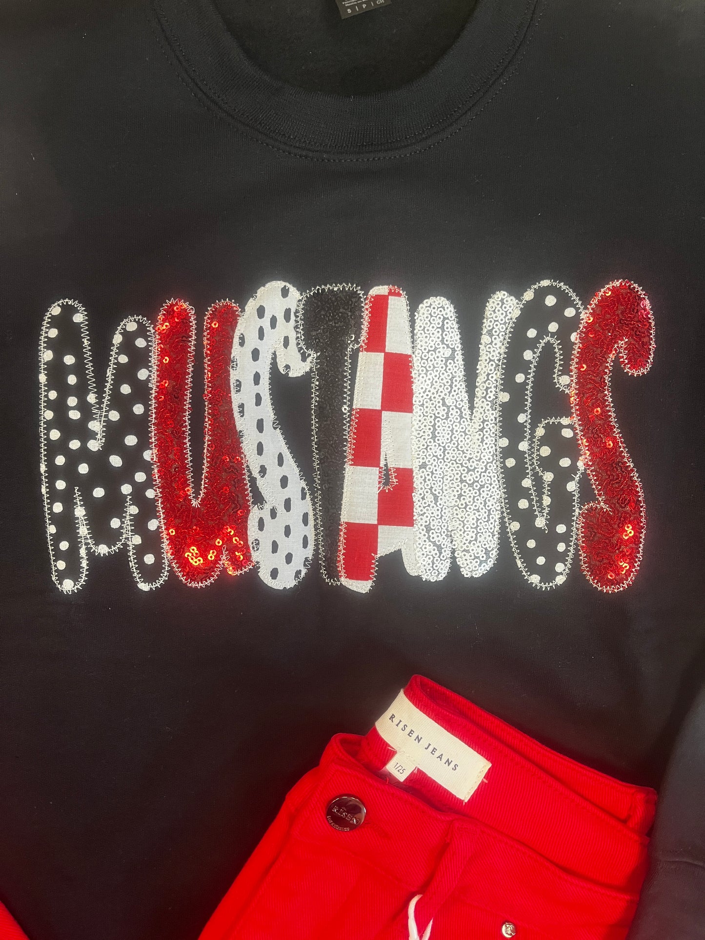 Mustang Applique Sweatshirt