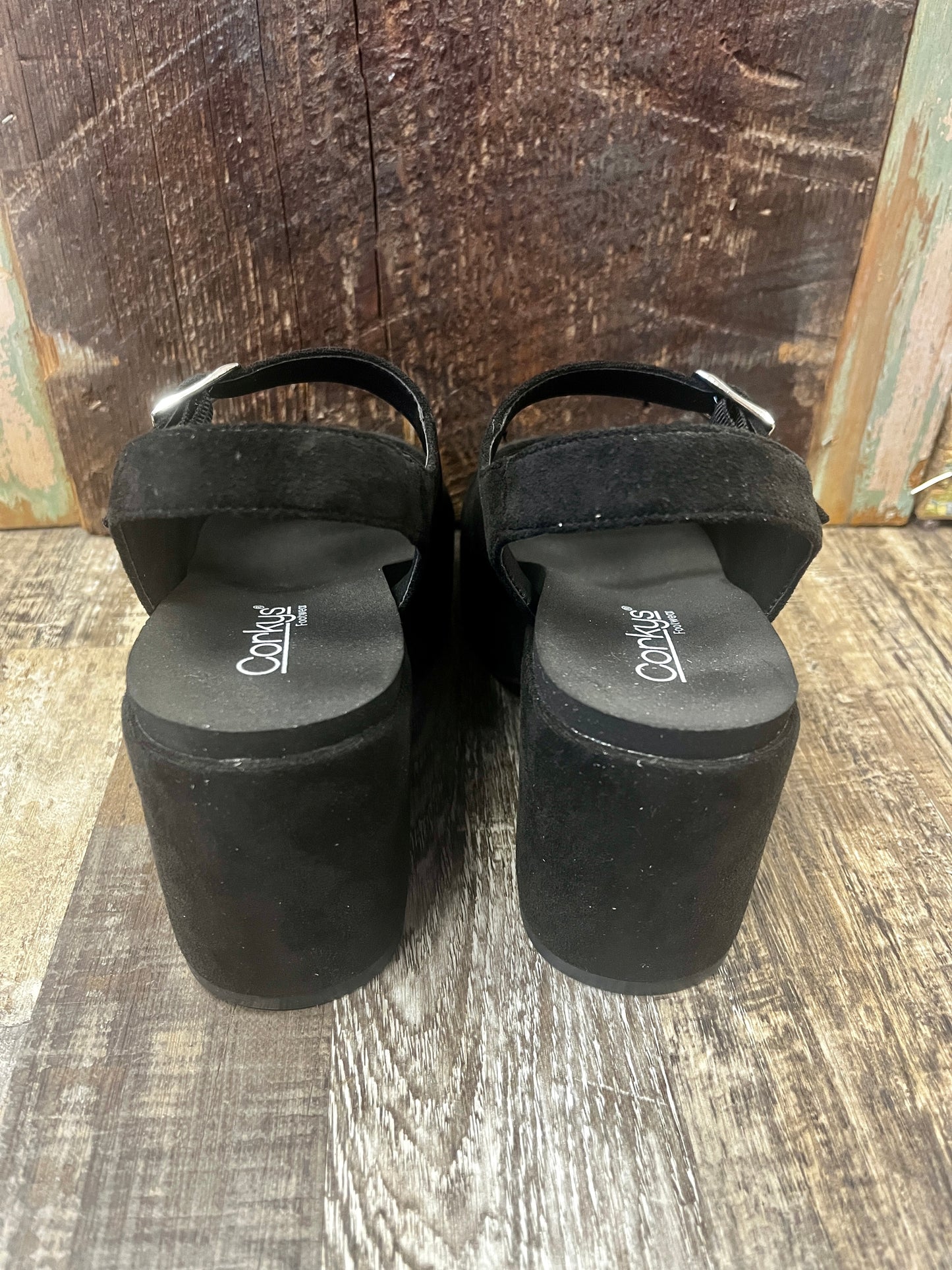 Miss Behavin Black Suede