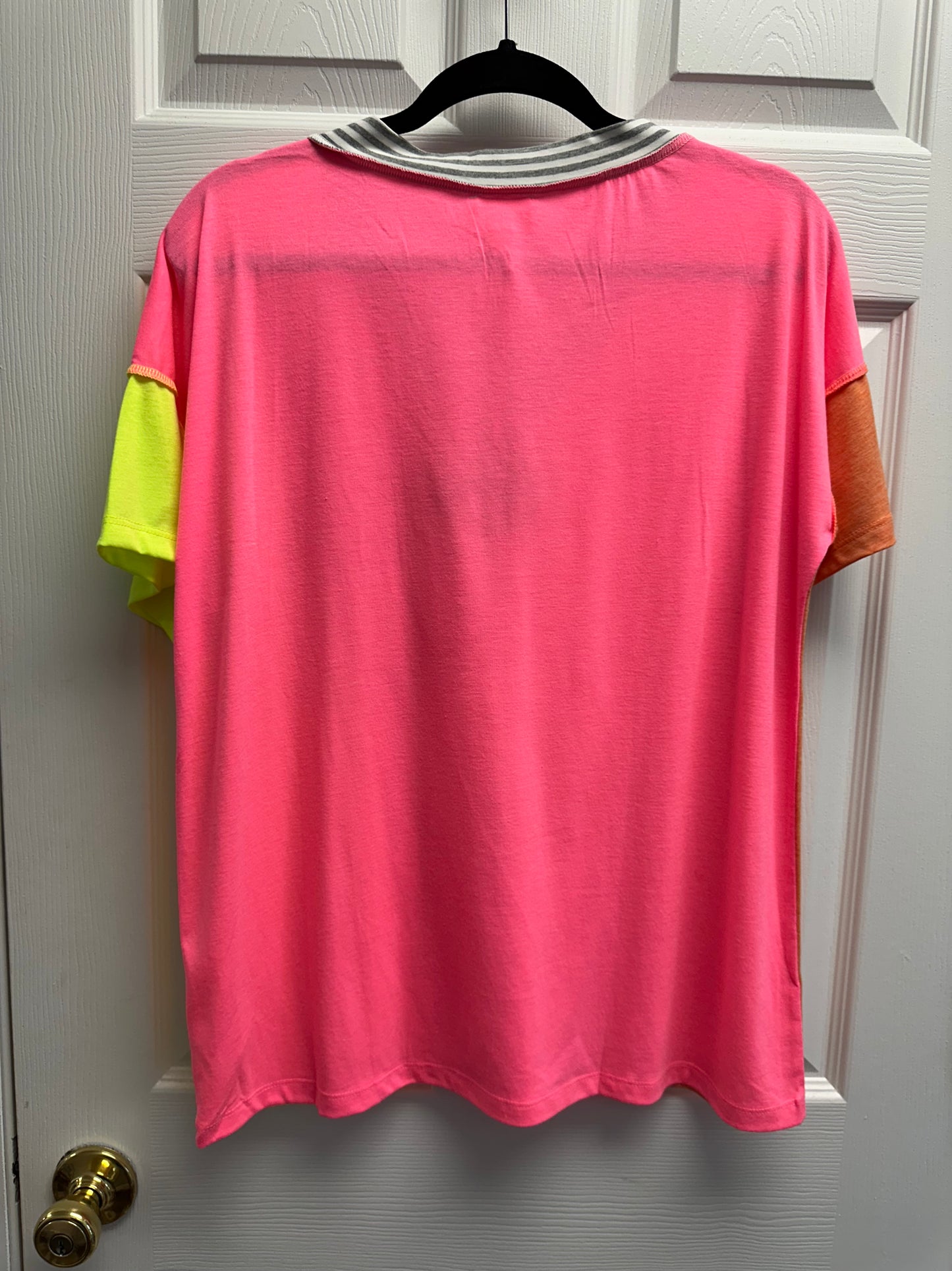 Neon & Stripes Top