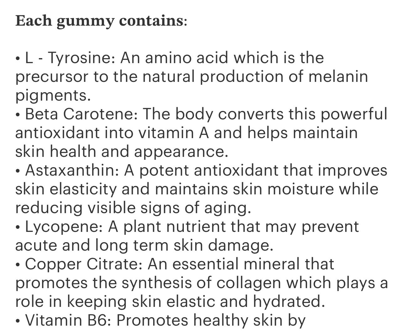 Summer Glow Tanning Gummies