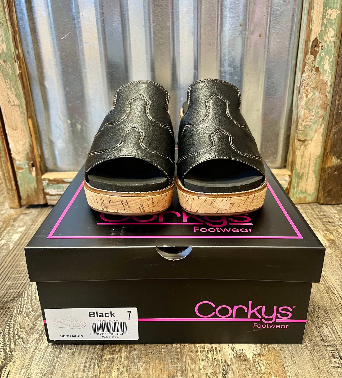 Corkys Neon Moon Wedge