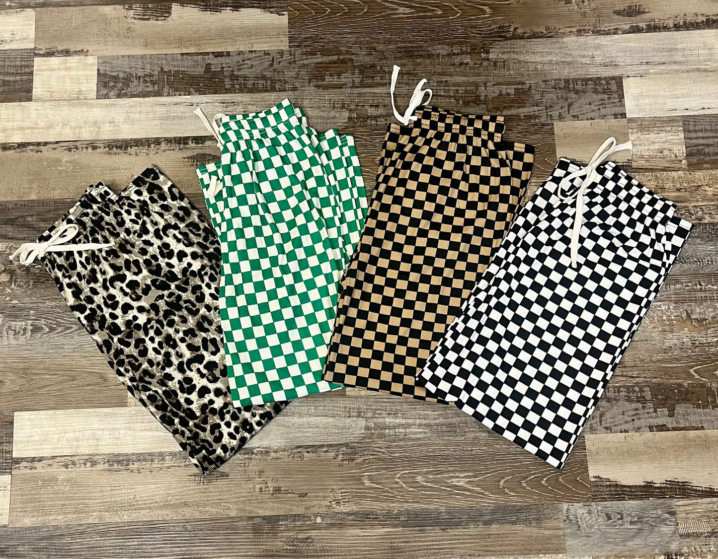 Checkered Pants