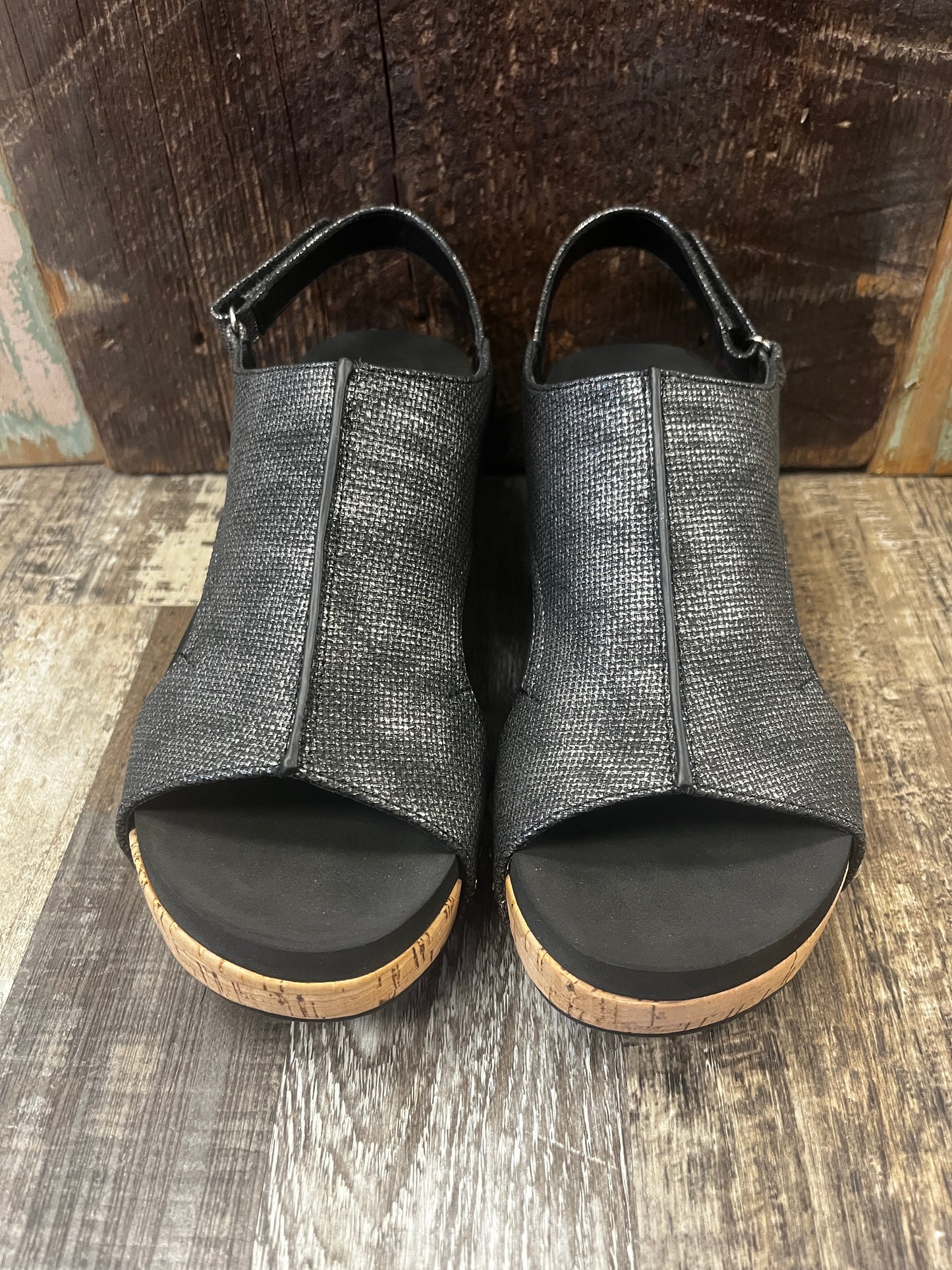 Volta Black Wedge