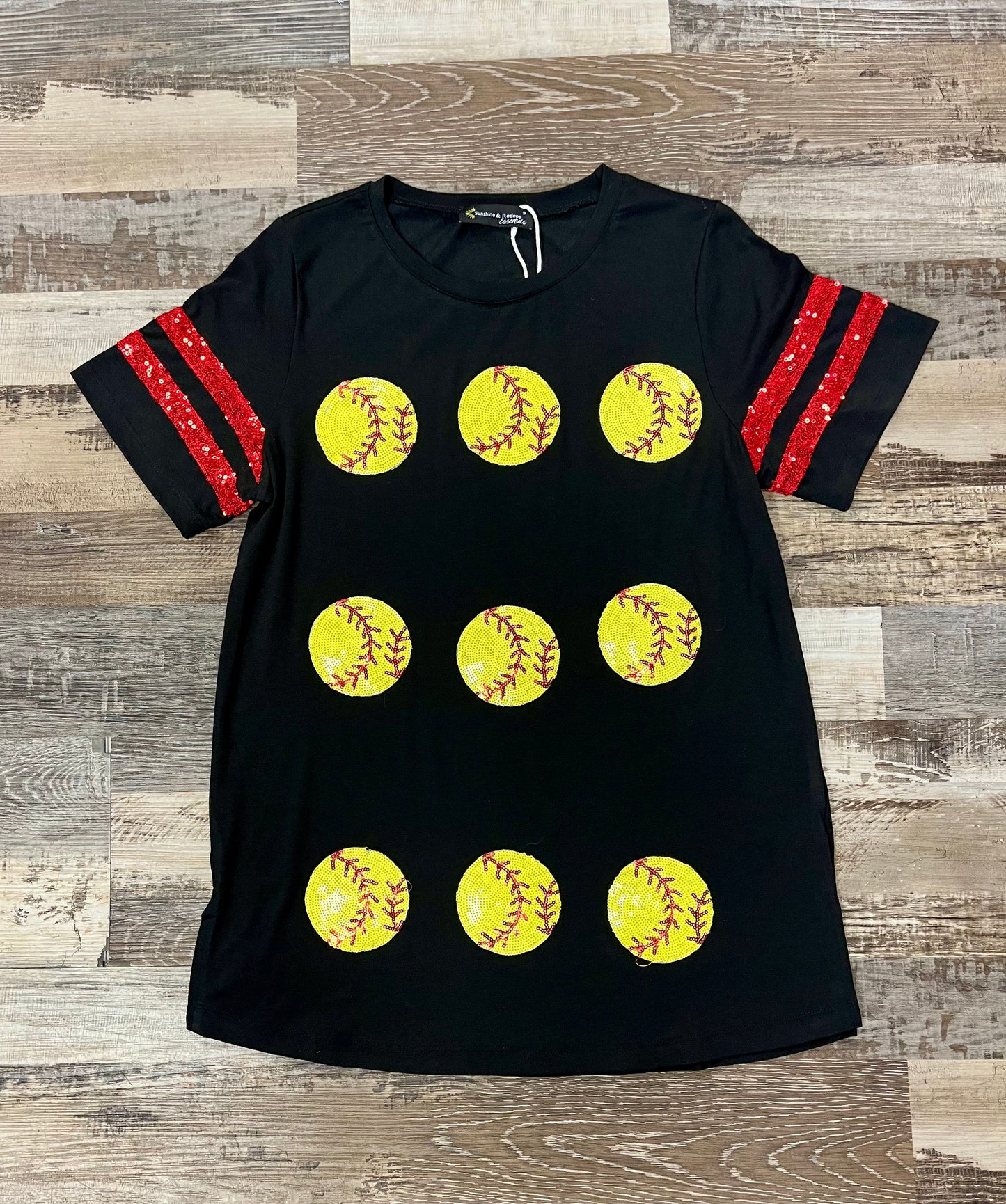Sports Sequin Top