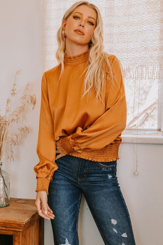 Amber Glow Top