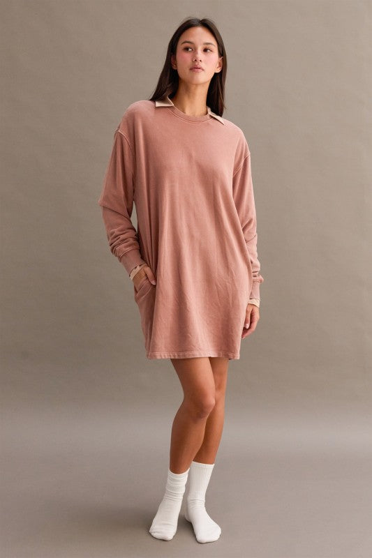 Cozy Day Sweatshirt Dress
