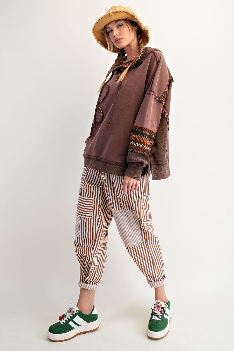 Daisy Patch Pullover