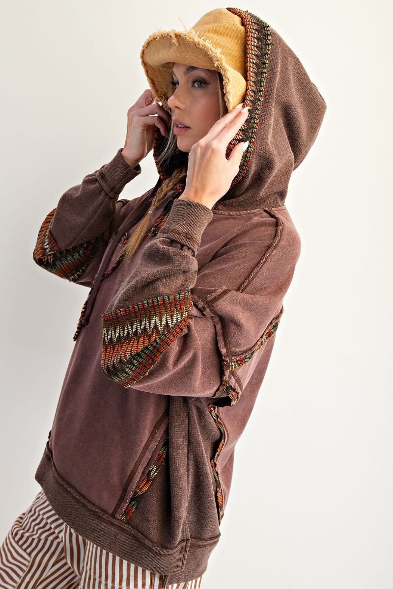 Daisy Patch Pullover