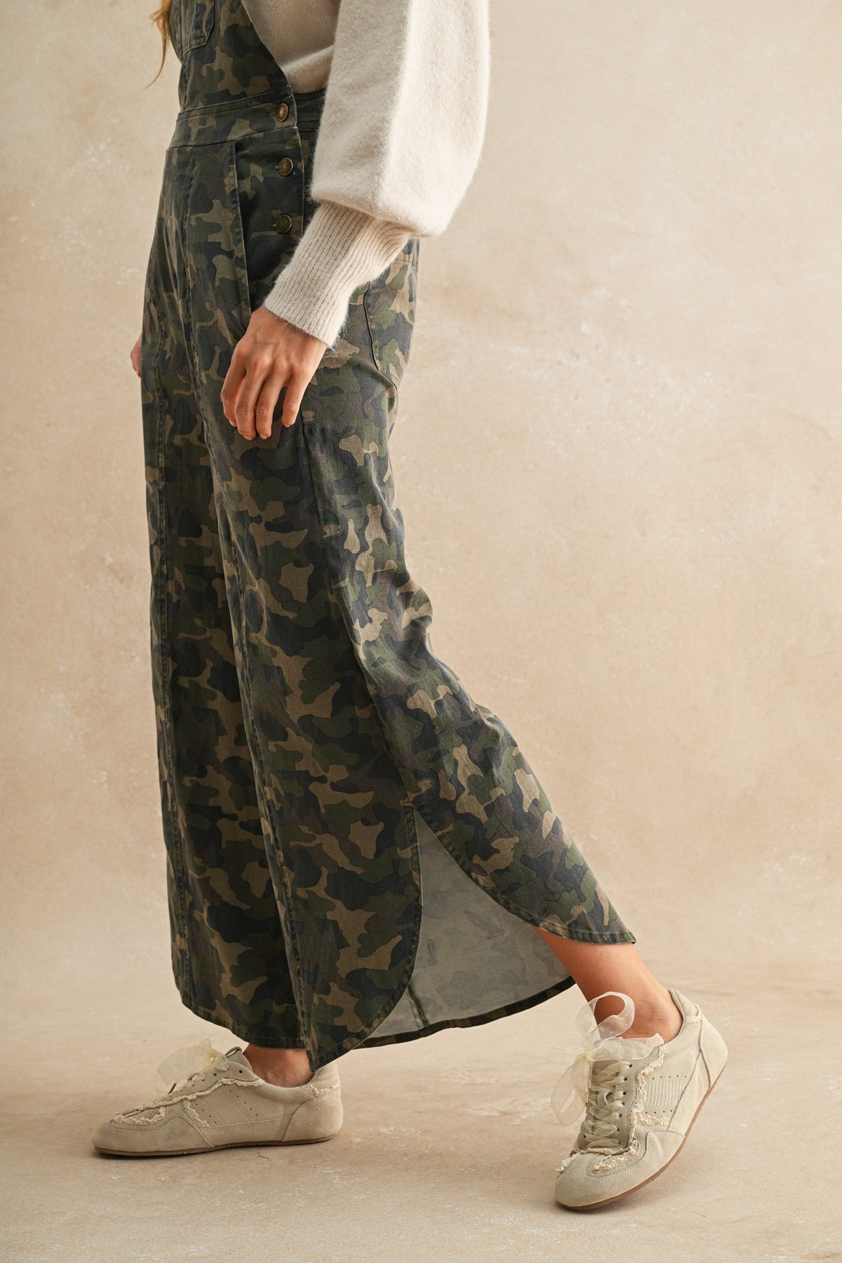 Camo Tulip Overalls