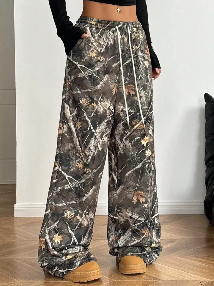 Tree Print Camo Pant