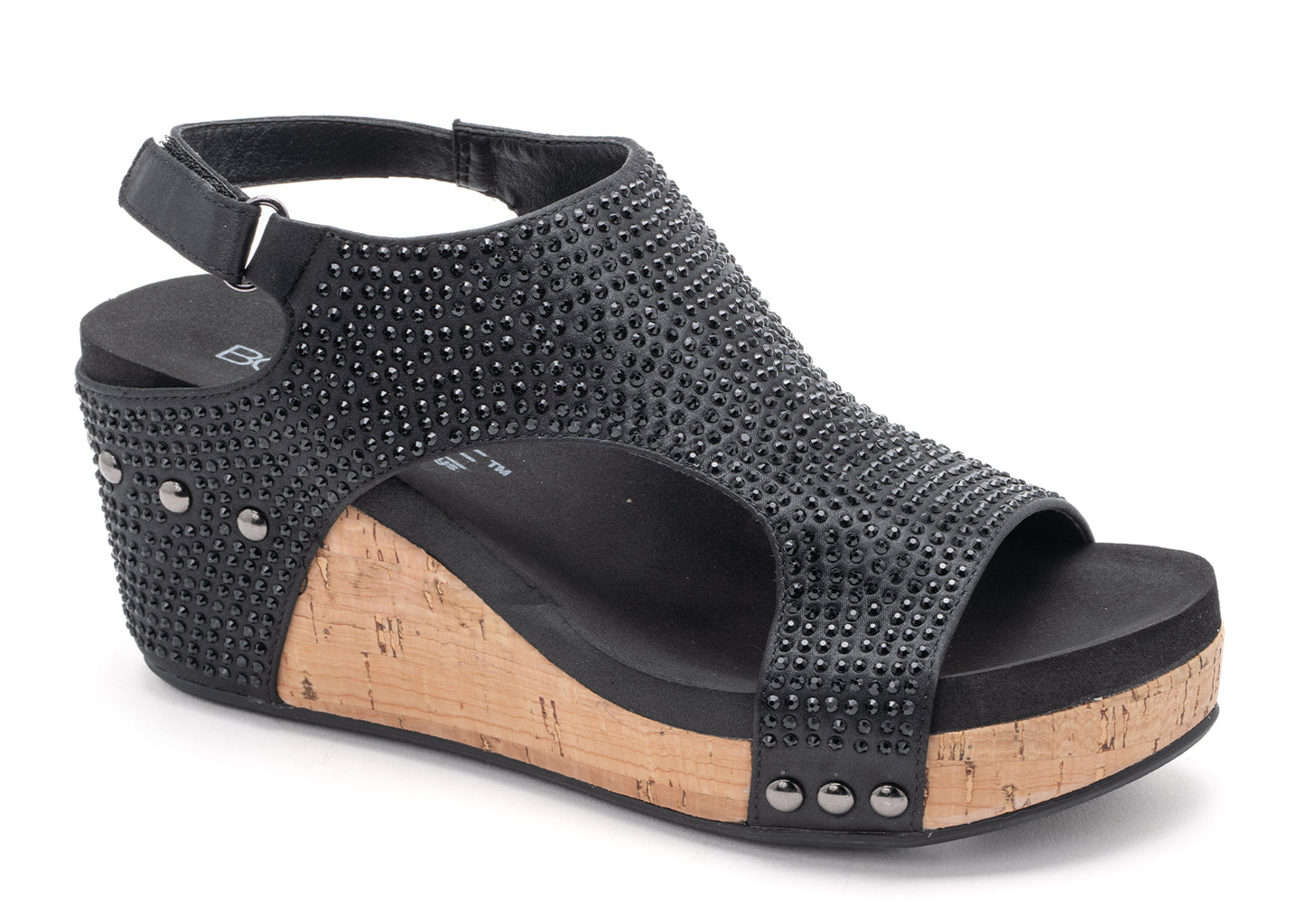 Carley Glitter Wedge