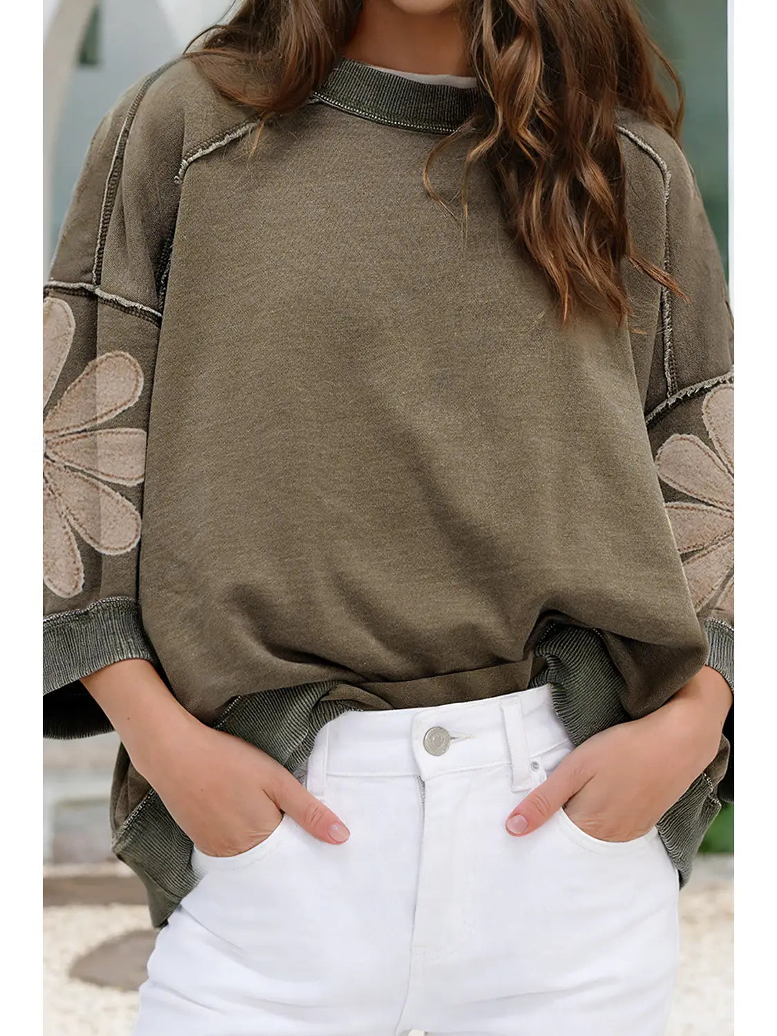 Daisy Patch Top