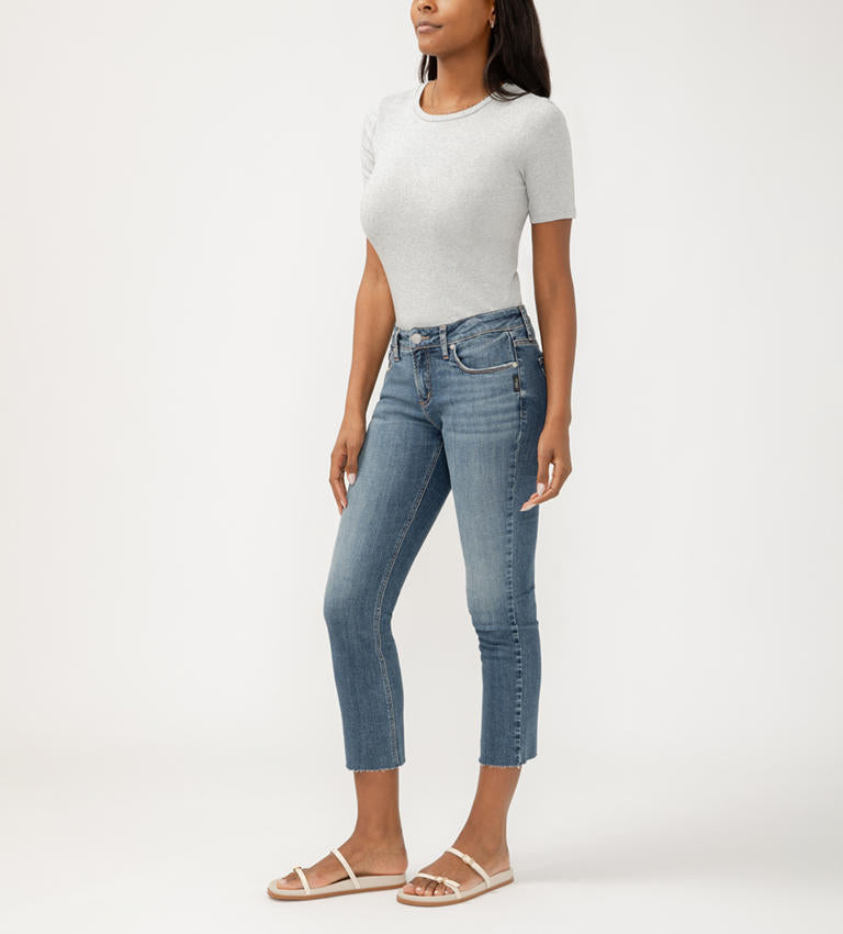 Elyse Ankle Straight Jeans