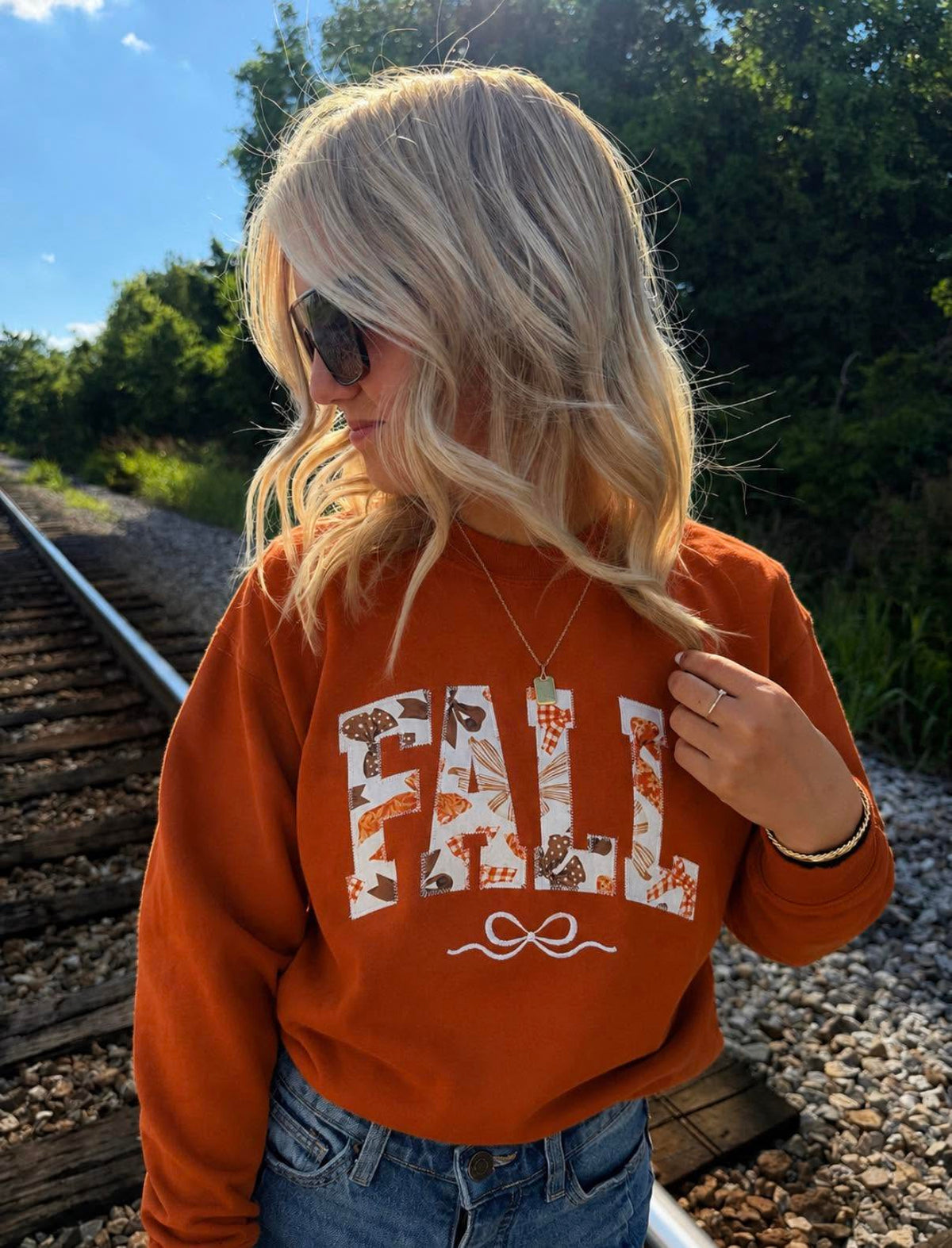 Fall Bow Sweatshirt