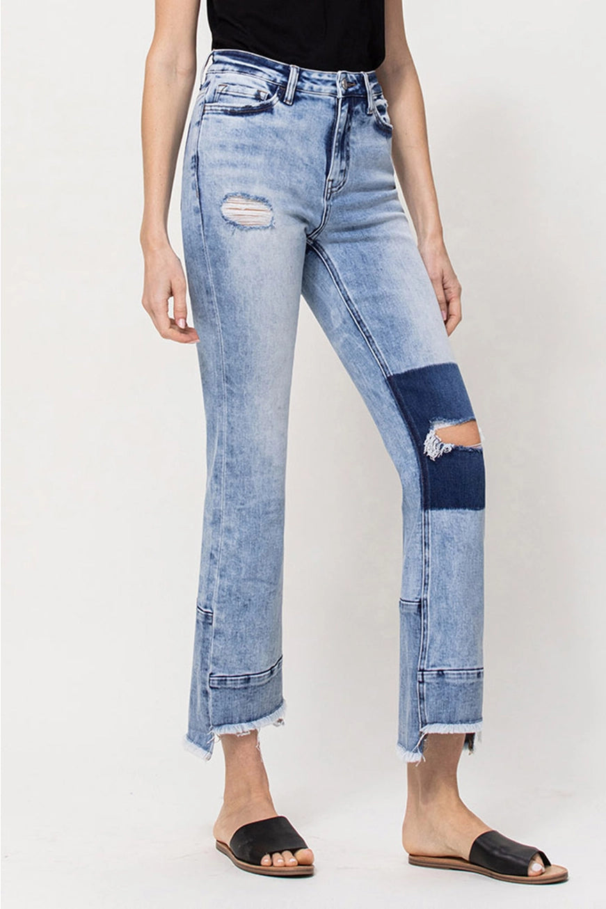 Flying Monkey Patch Jeans