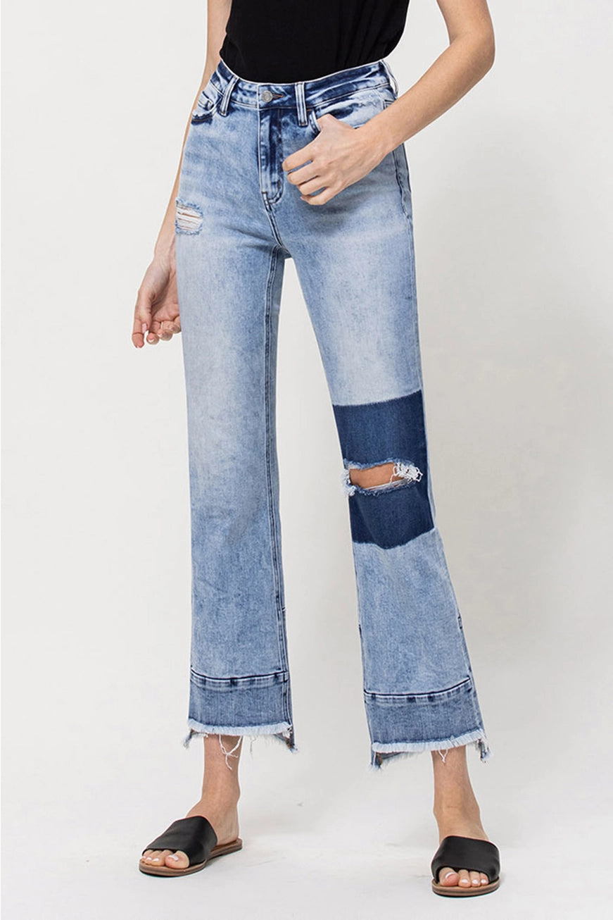 Flying Monkey Patch Jeans