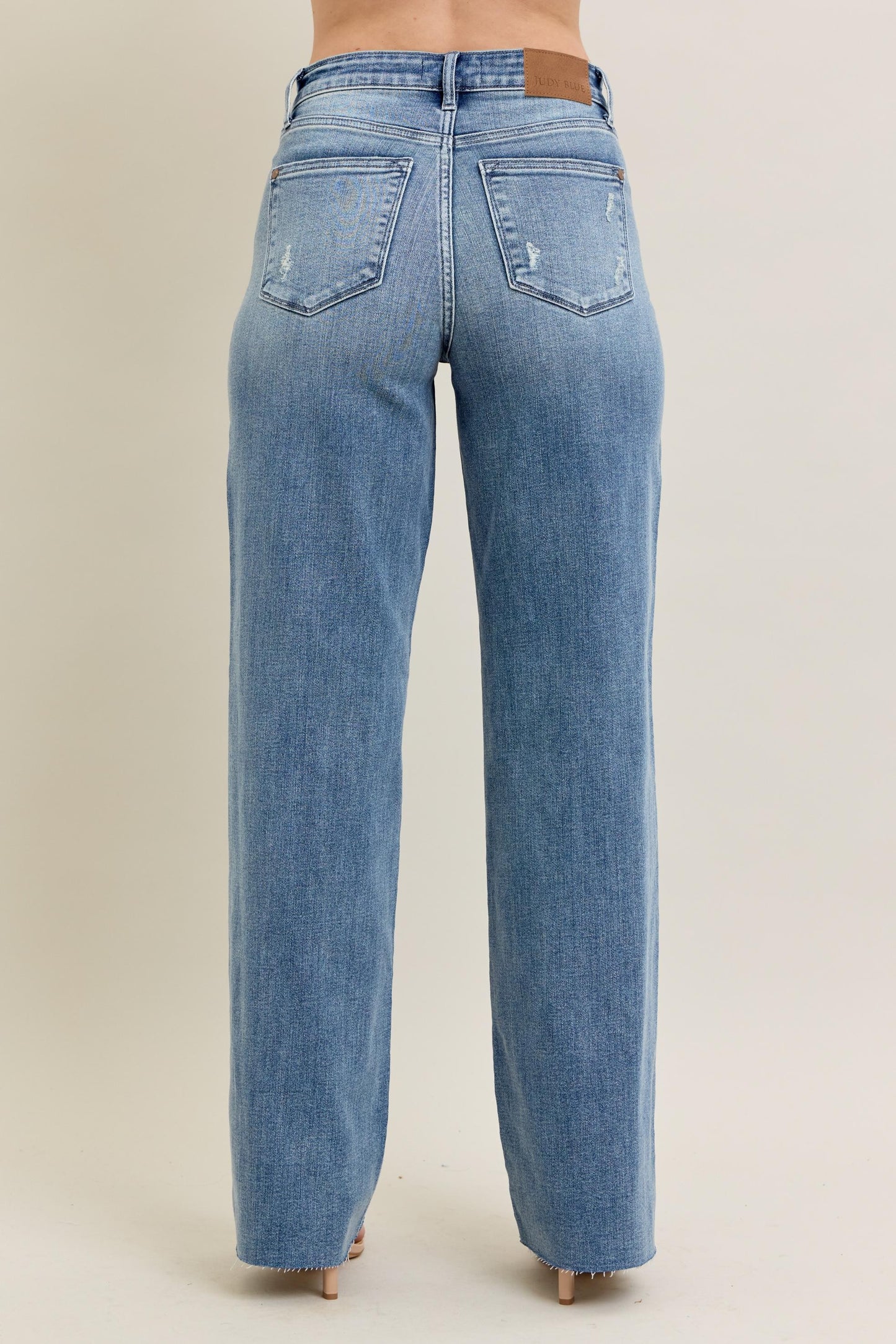 Judy Blue Baggy V Front