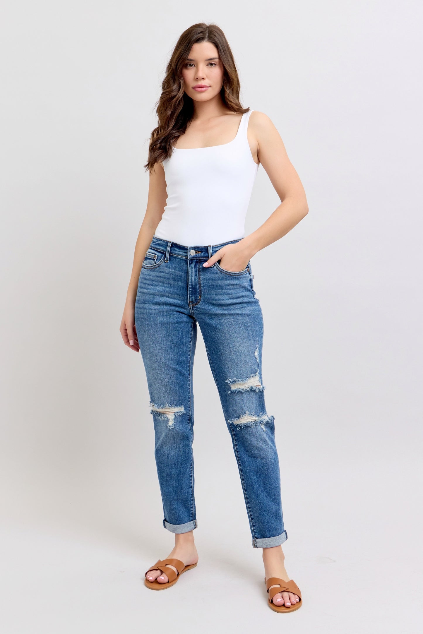 Judy Blue Vintage BF Fit