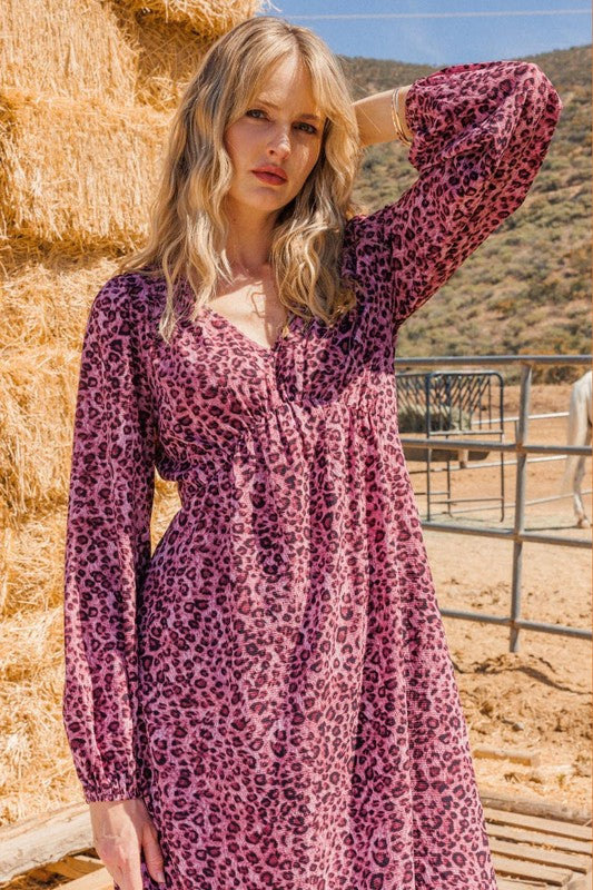 Lovely Leopard Dress