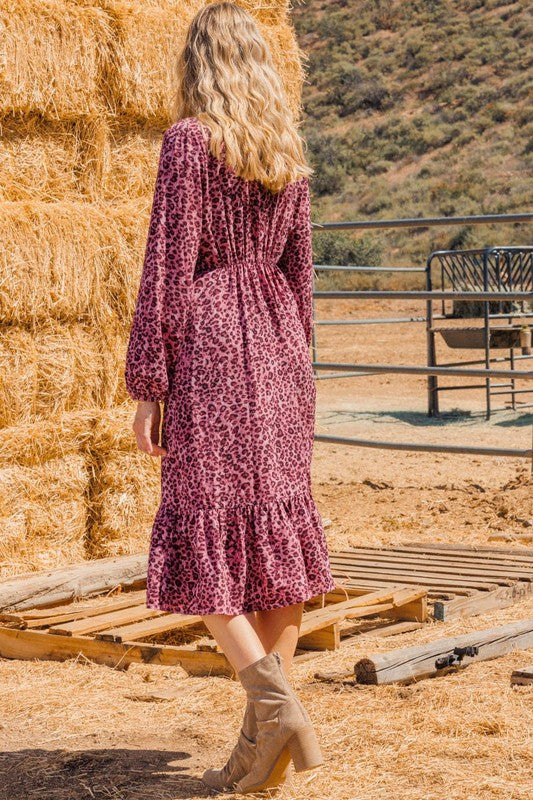 Lovely Leopard Dress