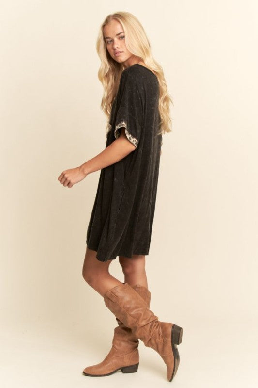 Star Leopard Dress