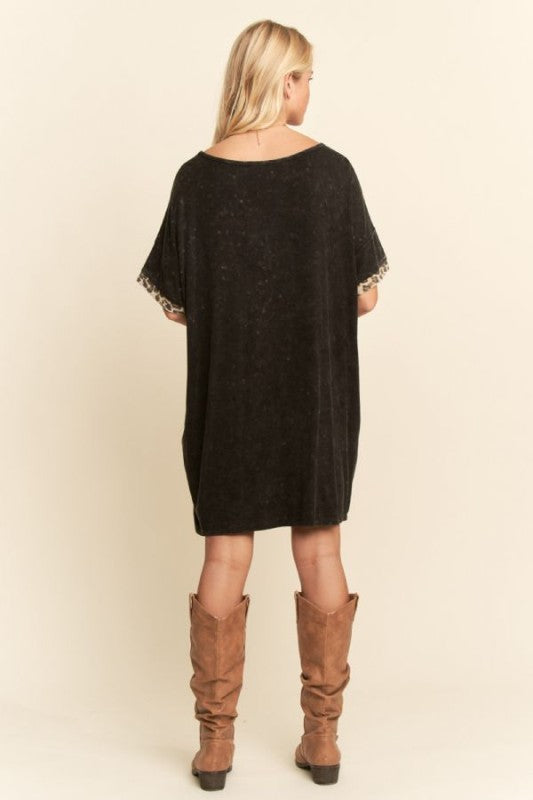Star Leopard Dress