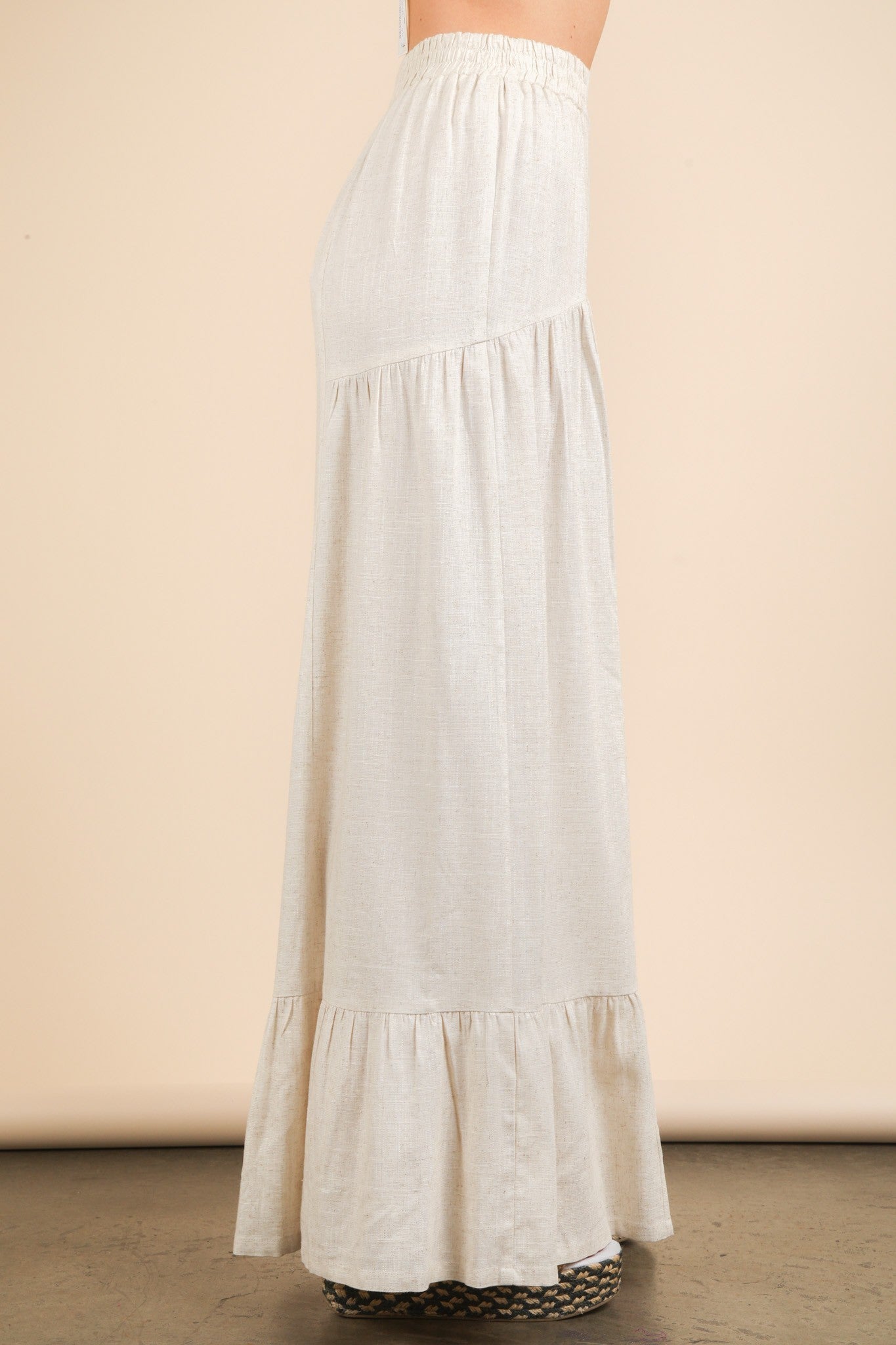 Ruffle Palazzo Pant