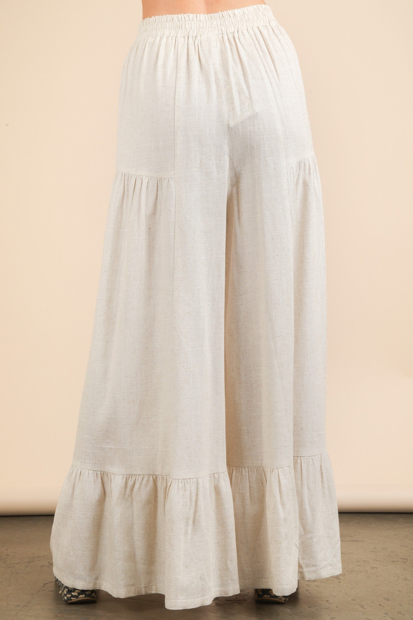Ruffle Palazzo Pant