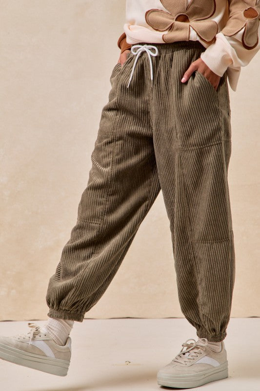Corduroy Joggers