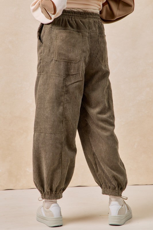 Corduroy Joggers