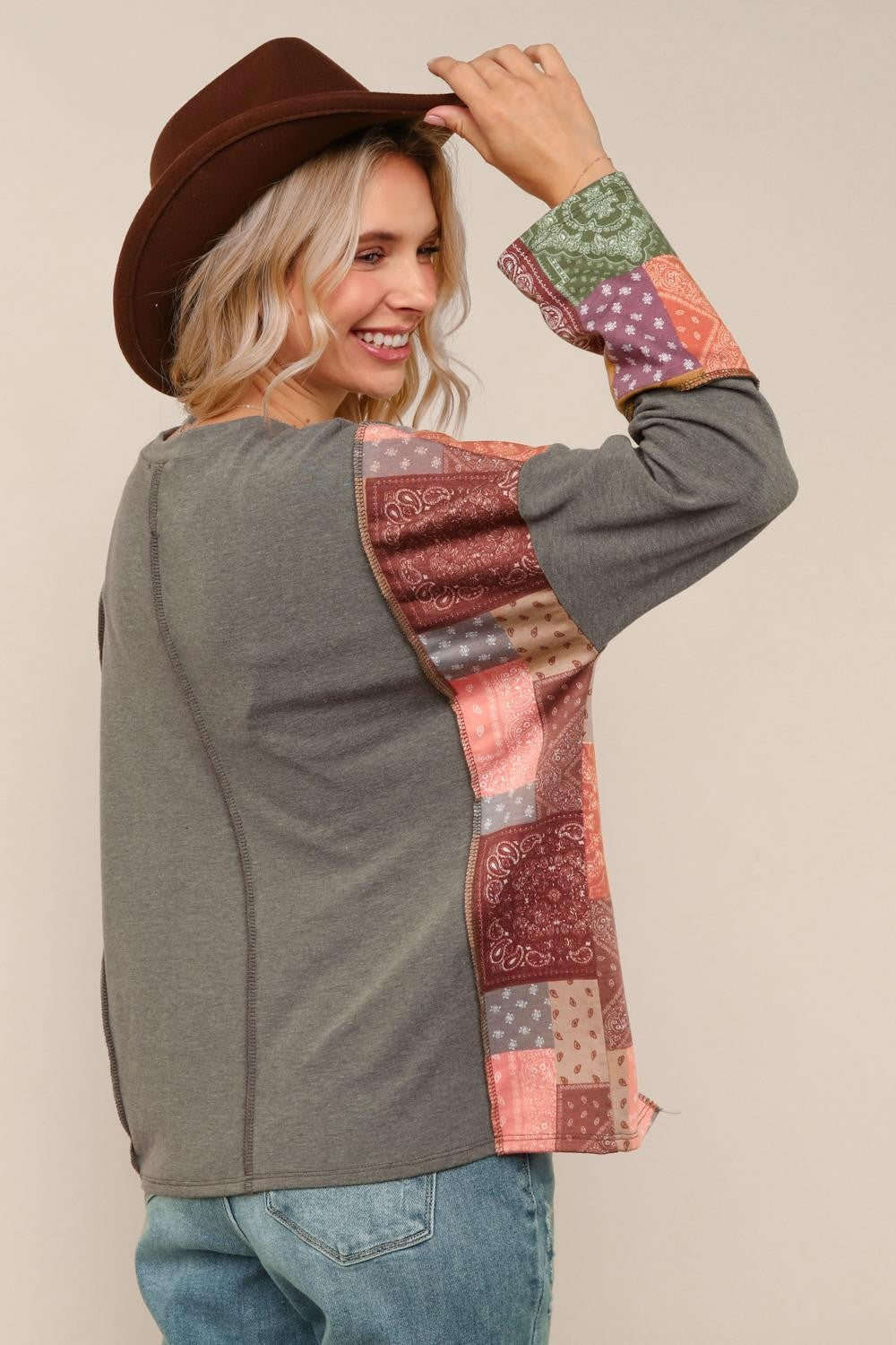 Fall Patchwork Top