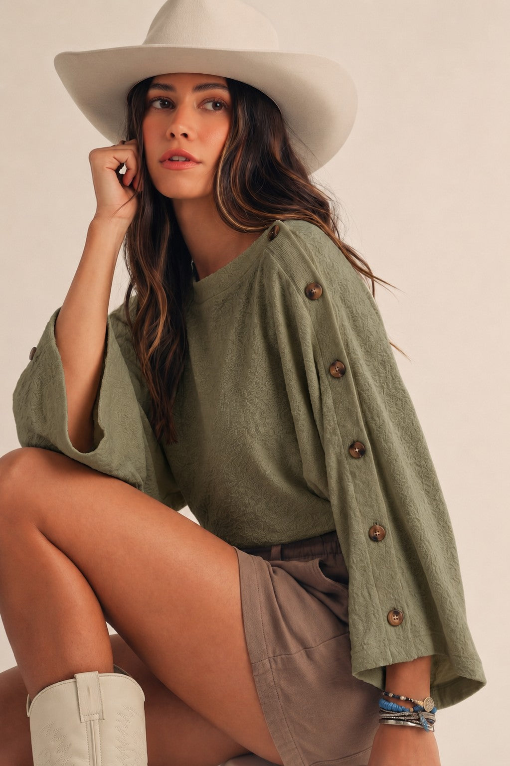 Button Up Top